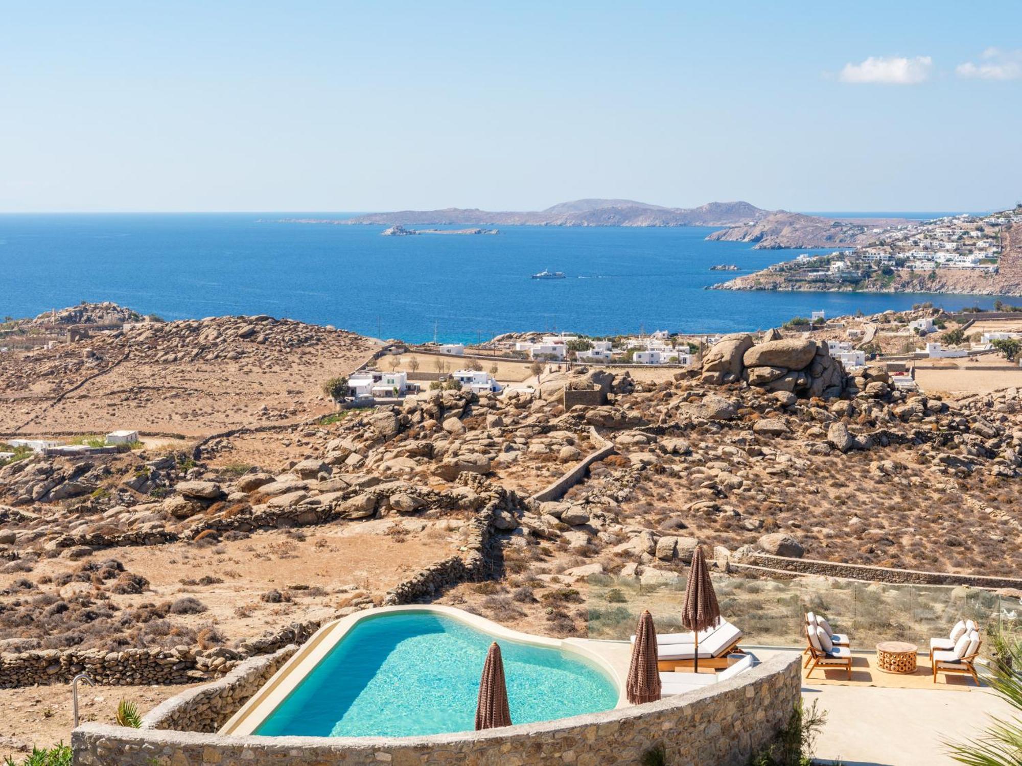Mykonos Villa Scorpios Mykonos Town Eksteriør billede