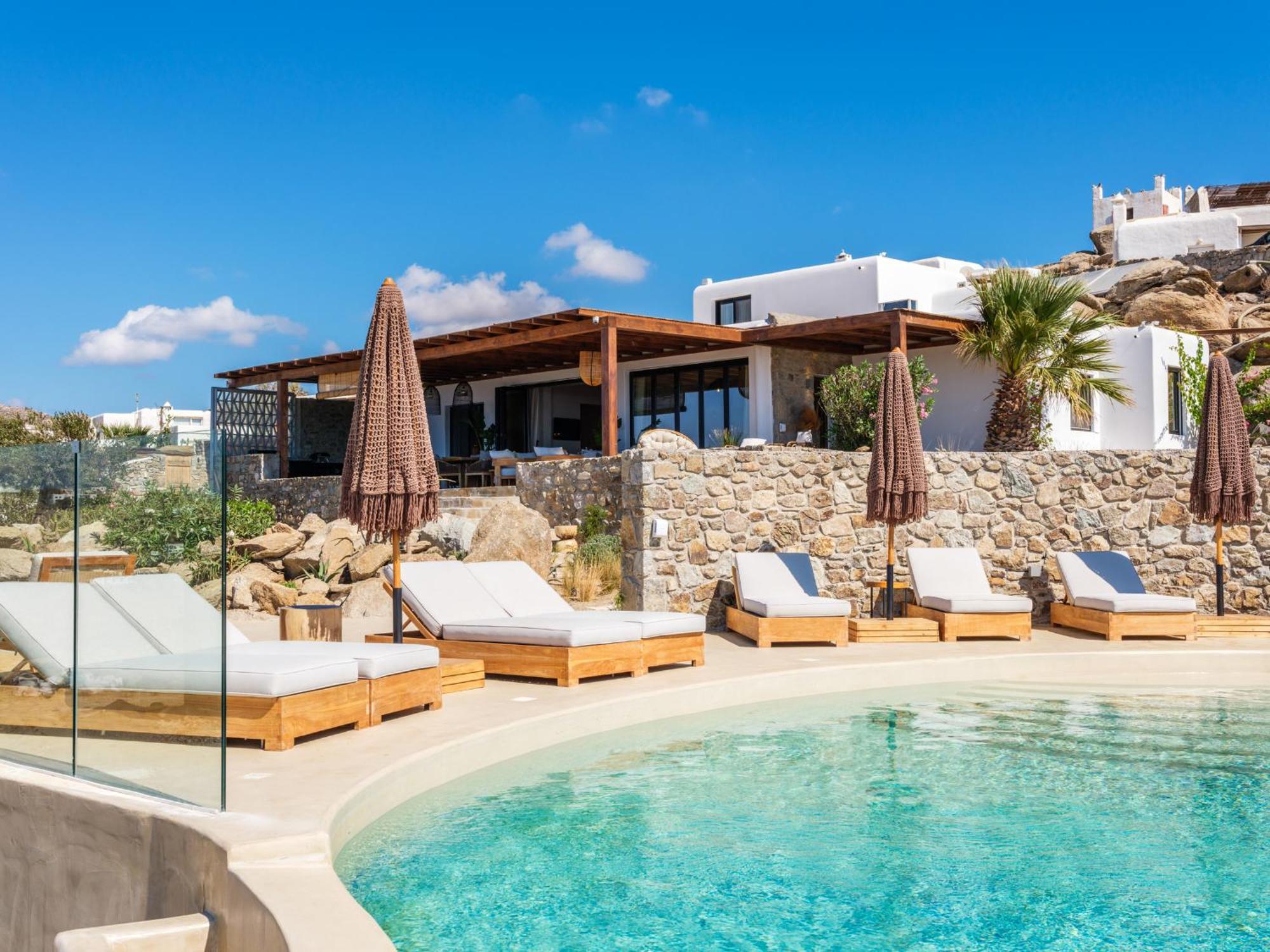 Mykonos Villa Scorpios Mykonos Town Eksteriør billede